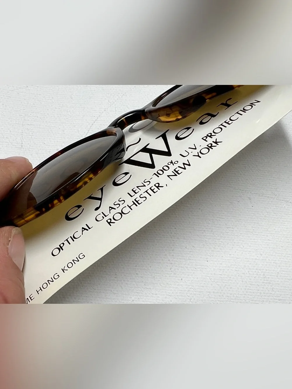 Vintage Coyote Vision GP-23 Tortoise Sunglasses Brown Lens NOS w Box